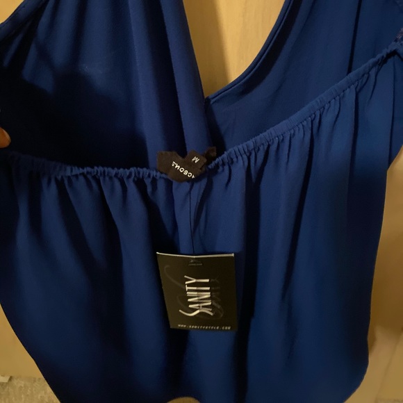 Royal Blue Halter - Picture 4 of 5